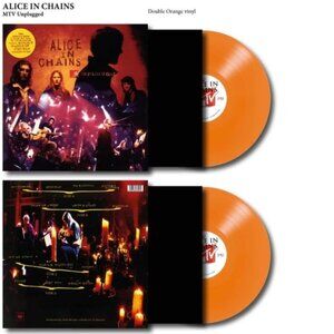 Alice In Chains Unplugged 2 LP Orange Vinyl NEW Live I,port